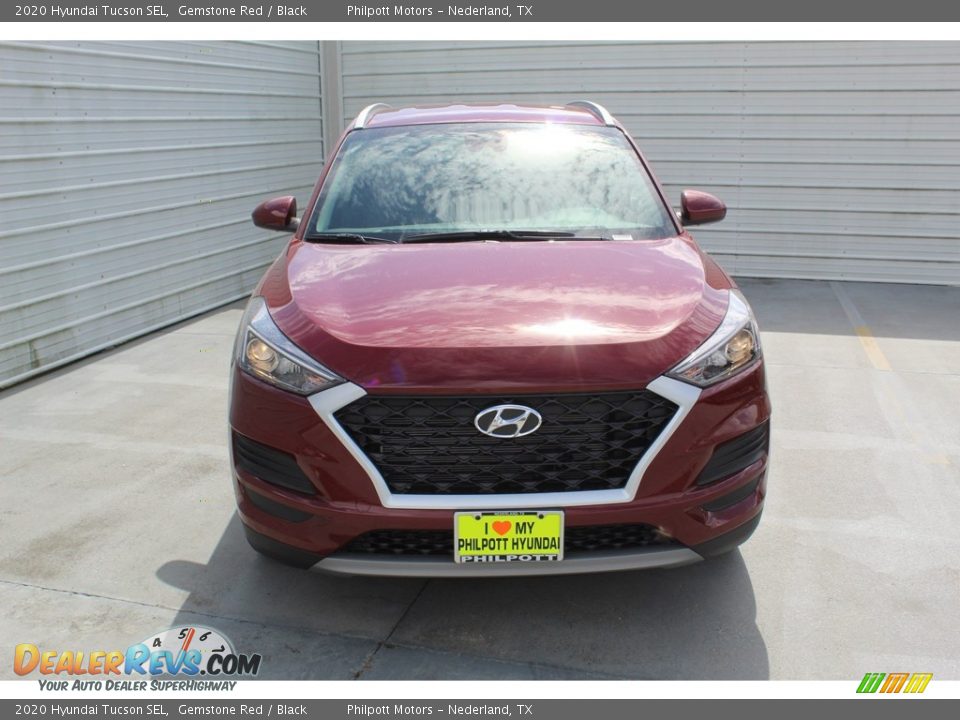 2020 Hyundai Tucson SEL Gemstone Red / Black Photo #3