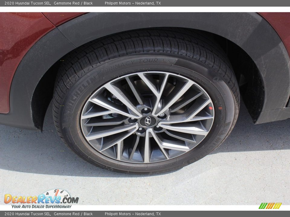2020 Hyundai Tucson SEL Gemstone Red / Black Photo #5