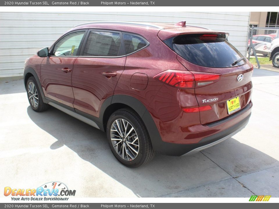 2020 Hyundai Tucson SEL Gemstone Red / Black Photo #6