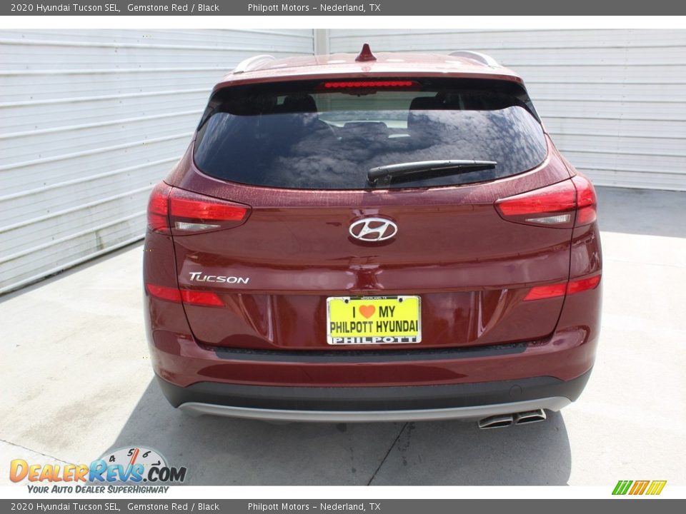 2020 Hyundai Tucson SEL Gemstone Red / Black Photo #7