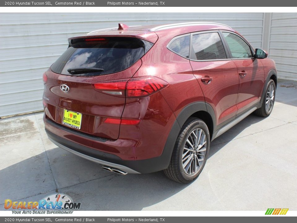 2020 Hyundai Tucson SEL Gemstone Red / Black Photo #8