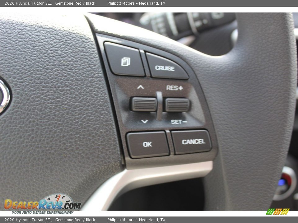 2020 Hyundai Tucson SEL Gemstone Red / Black Photo #12