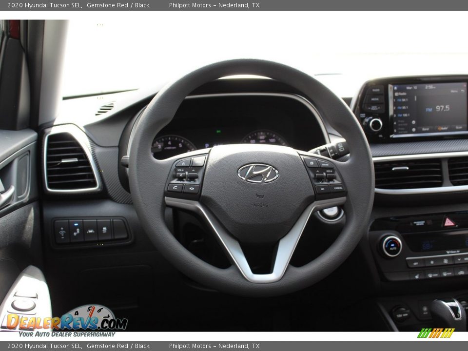 2020 Hyundai Tucson SEL Gemstone Red / Black Photo #22