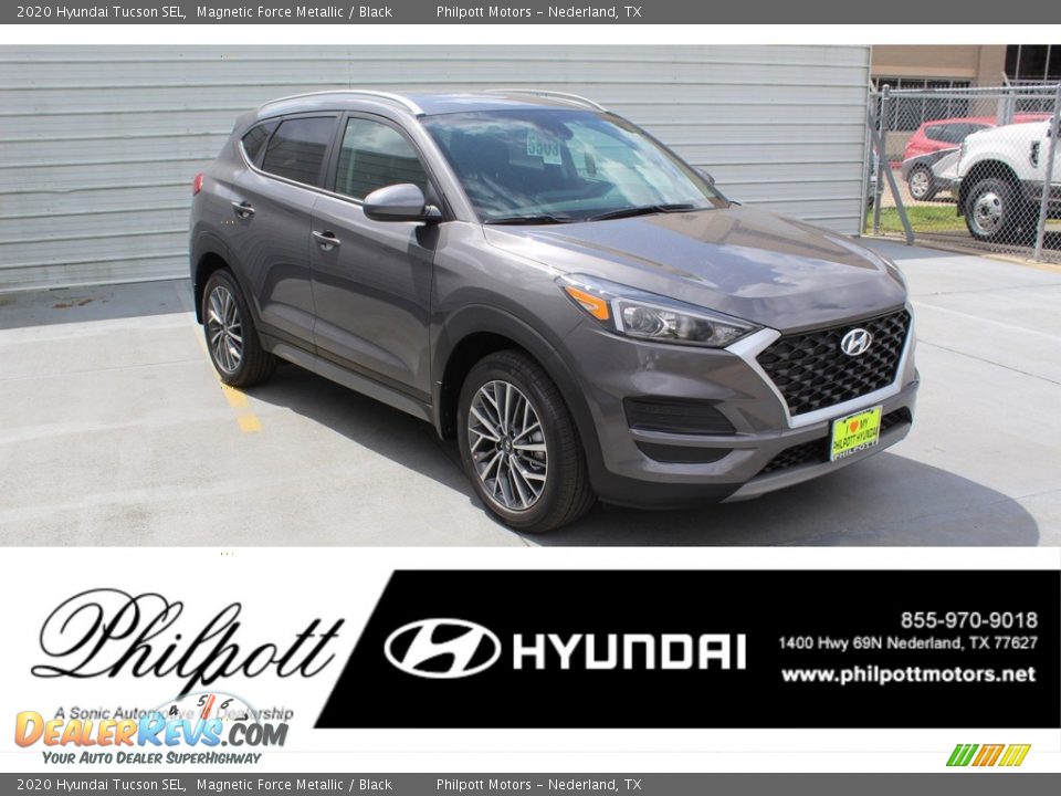 2020 Hyundai Tucson SEL Magnetic Force Metallic / Black Photo #1