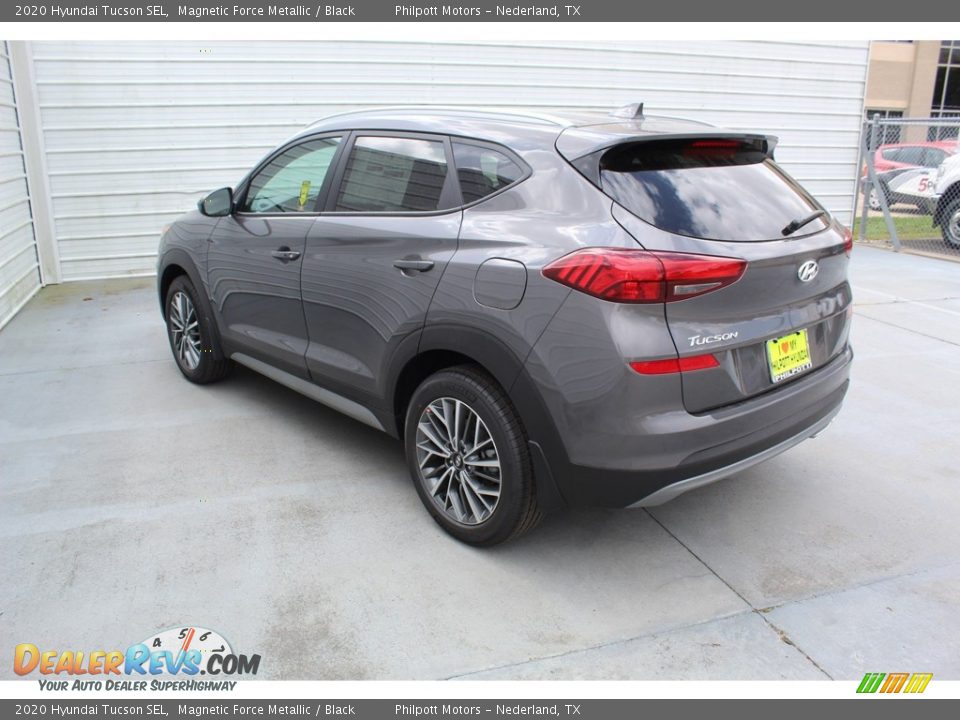 2020 Hyundai Tucson SEL Magnetic Force Metallic / Black Photo #6