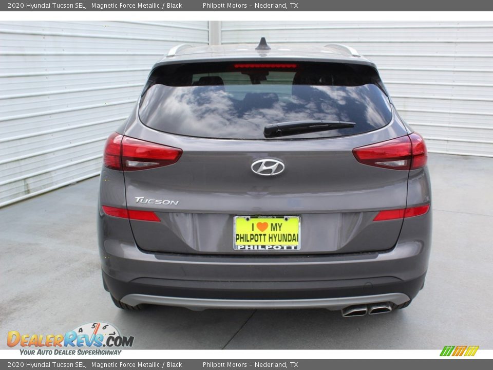 2020 Hyundai Tucson SEL Magnetic Force Metallic / Black Photo #7
