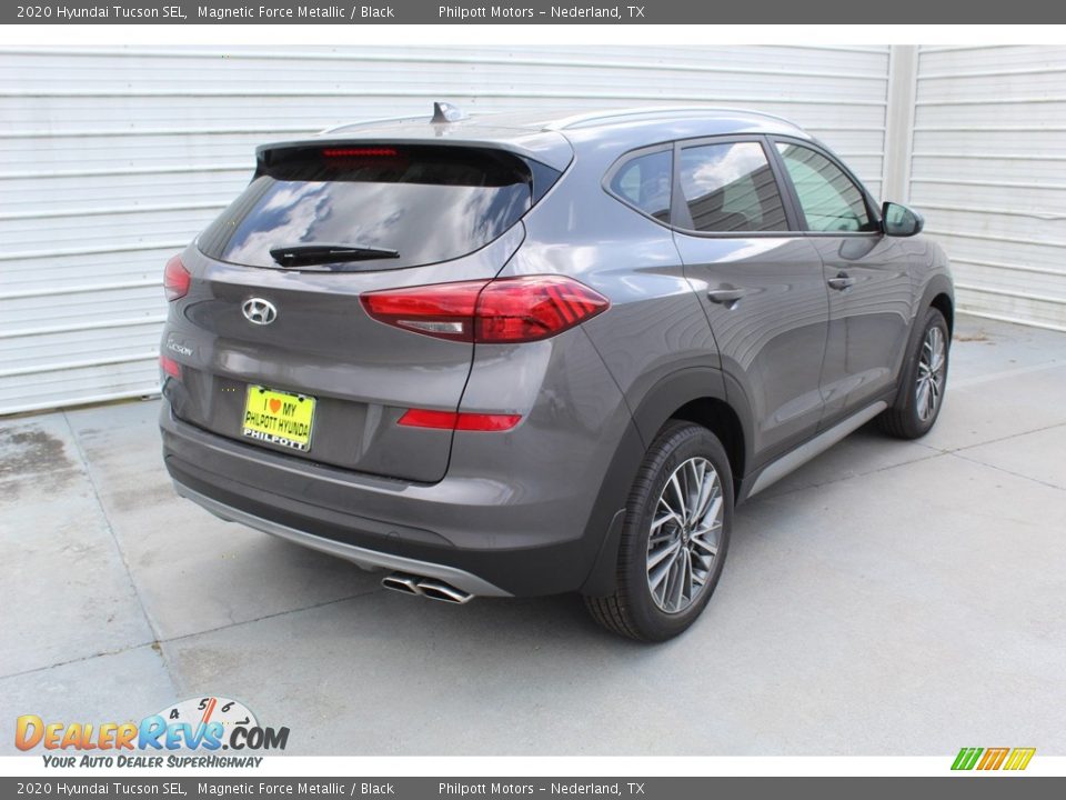 2020 Hyundai Tucson SEL Magnetic Force Metallic / Black Photo #8
