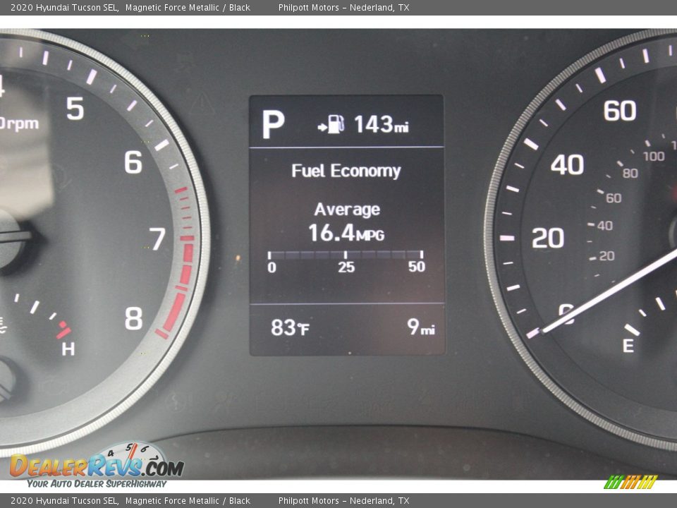 2020 Hyundai Tucson SEL Magnetic Force Metallic / Black Photo #14