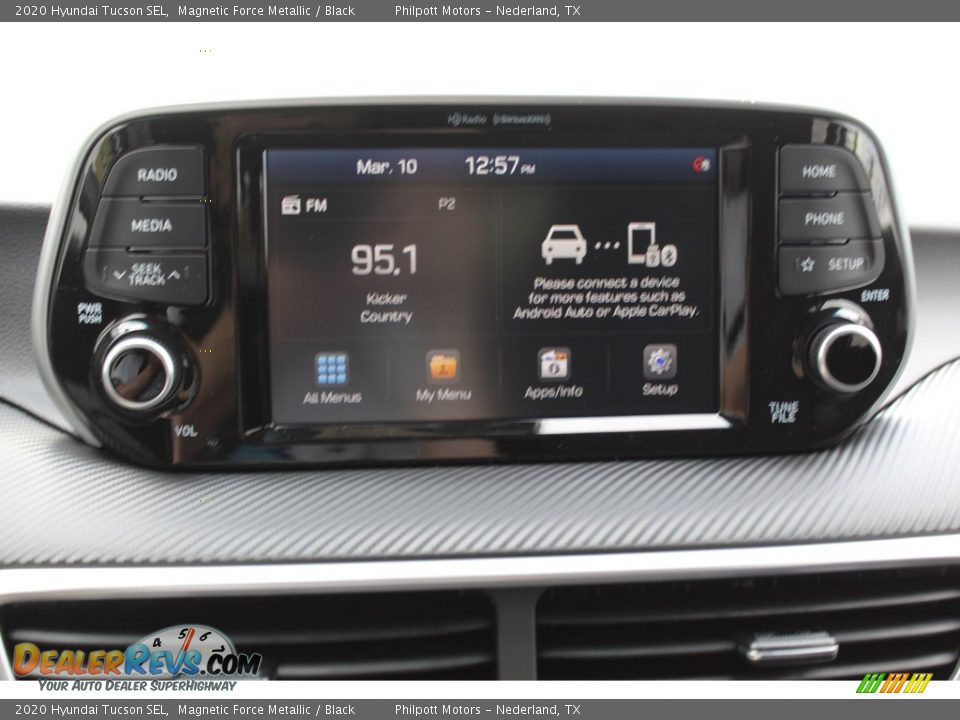 2020 Hyundai Tucson SEL Magnetic Force Metallic / Black Photo #15
