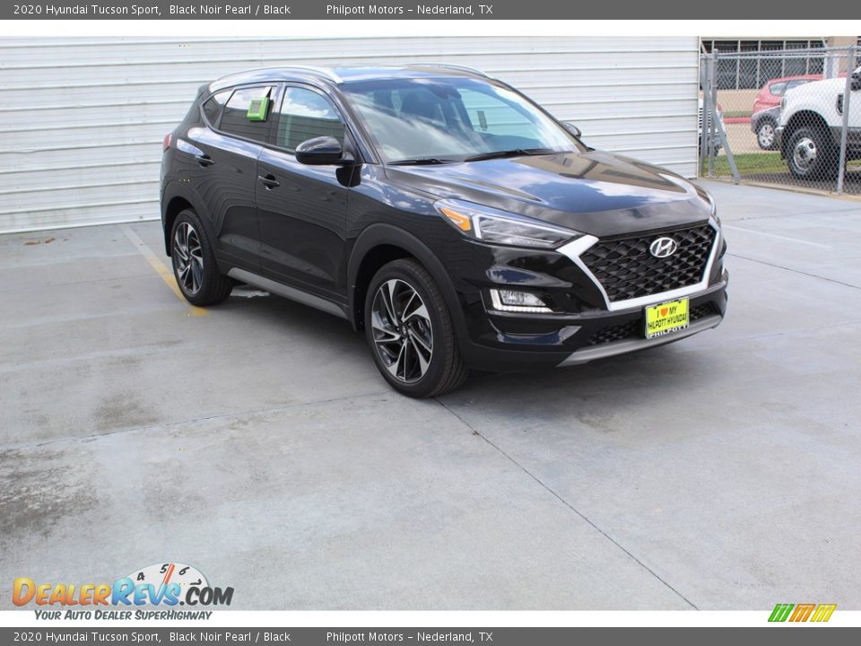 2020 Hyundai Tucson Sport Black Noir Pearl / Black Photo #2