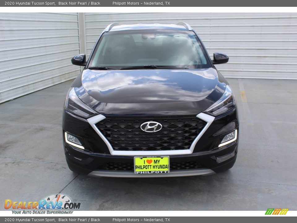 2020 Hyundai Tucson Sport Black Noir Pearl / Black Photo #3