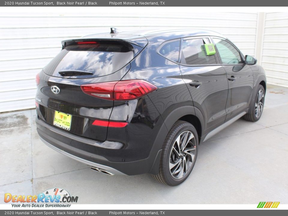 2020 Hyundai Tucson Sport Black Noir Pearl / Black Photo #7