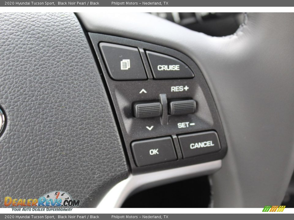 2020 Hyundai Tucson Sport Black Noir Pearl / Black Photo #11