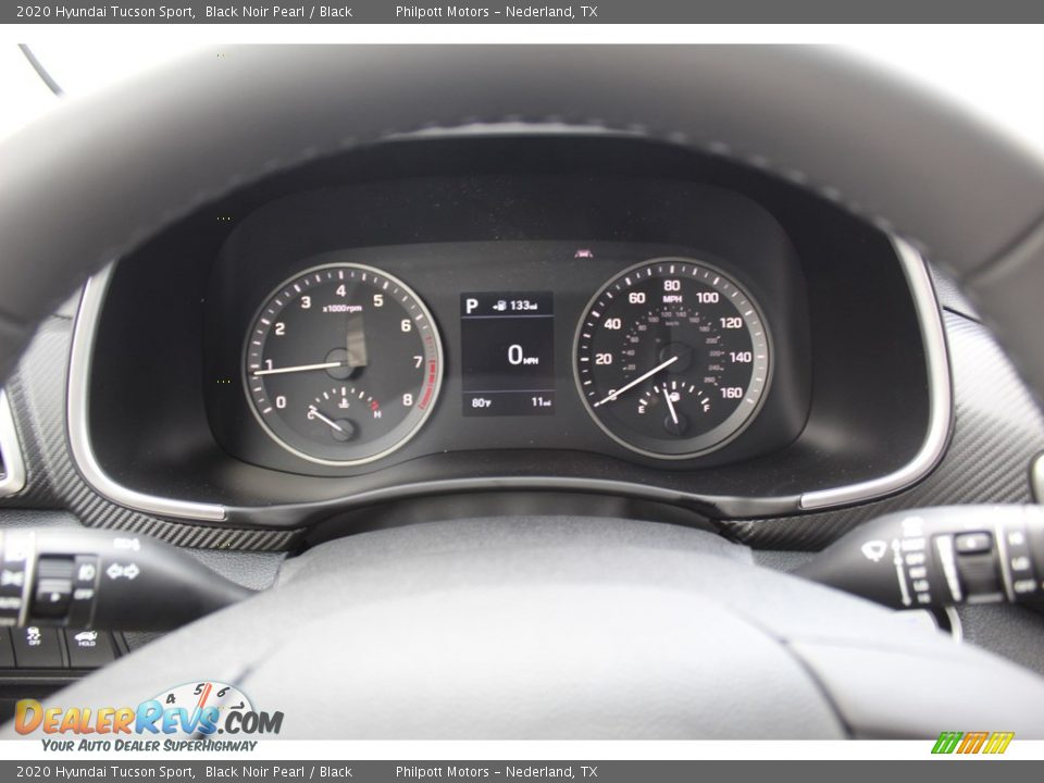 2020 Hyundai Tucson Sport Black Noir Pearl / Black Photo #12
