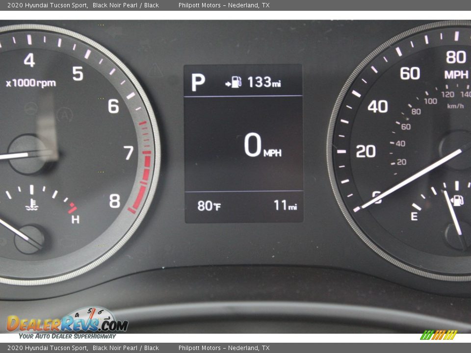 2020 Hyundai Tucson Sport Black Noir Pearl / Black Photo #13
