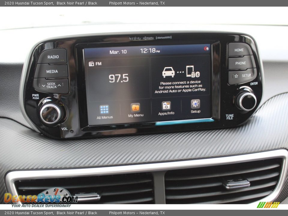 2020 Hyundai Tucson Sport Black Noir Pearl / Black Photo #14