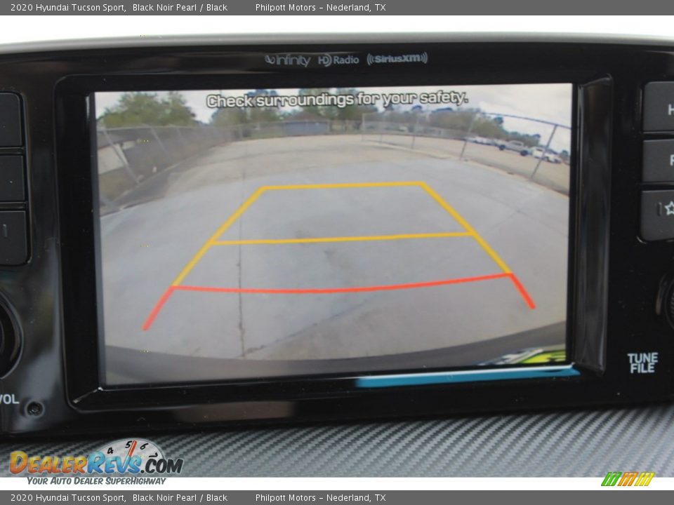 2020 Hyundai Tucson Sport Black Noir Pearl / Black Photo #17