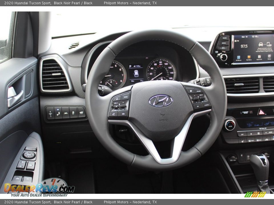 2020 Hyundai Tucson Sport Black Noir Pearl / Black Photo #21