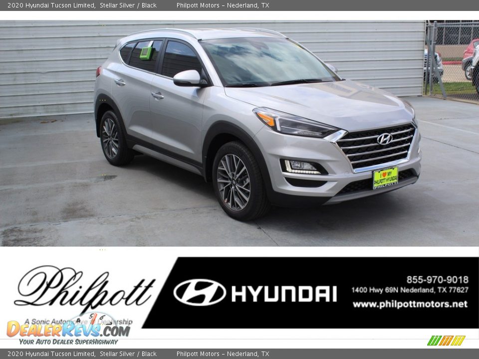2020 Hyundai Tucson Limited Stellar Silver / Black Photo #1