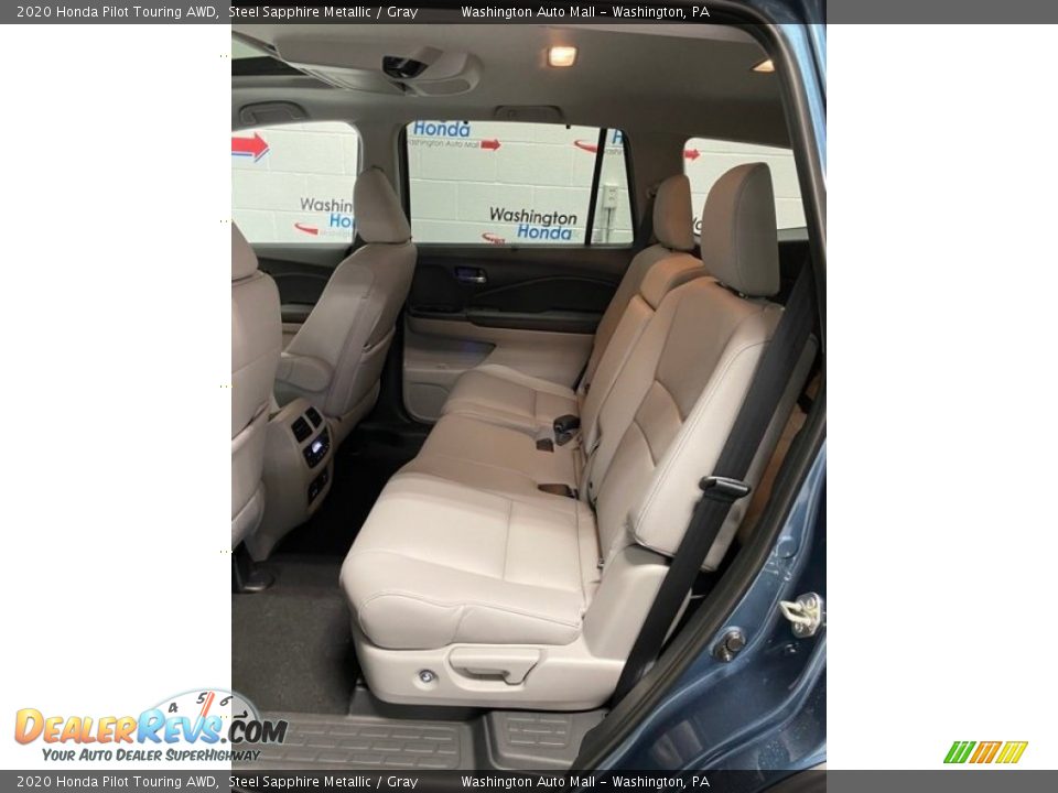 2020 Honda Pilot Touring AWD Steel Sapphire Metallic / Gray Photo #19