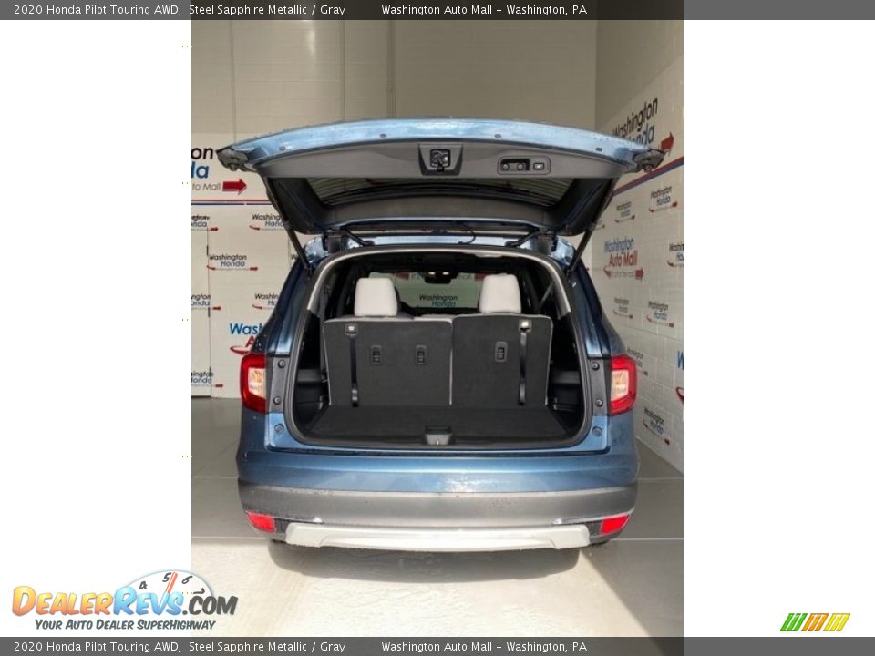 2020 Honda Pilot Touring AWD Steel Sapphire Metallic / Gray Photo #25
