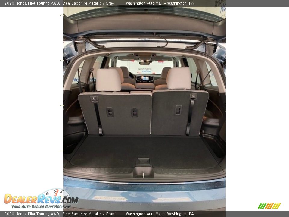 2020 Honda Pilot Touring AWD Steel Sapphire Metallic / Gray Photo #26