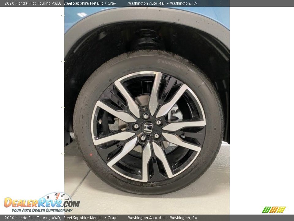 2020 Honda Pilot Touring AWD Steel Sapphire Metallic / Gray Photo #31