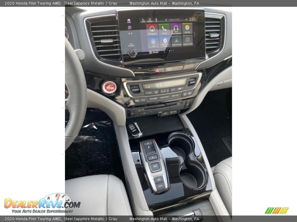 2020 Honda Pilot Touring AWD Steel Sapphire Metallic / Gray Photo #33