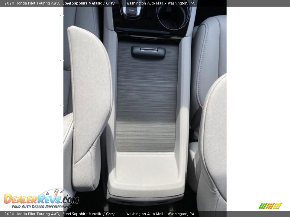 2020 Honda Pilot Touring AWD Steel Sapphire Metallic / Gray Photo #36