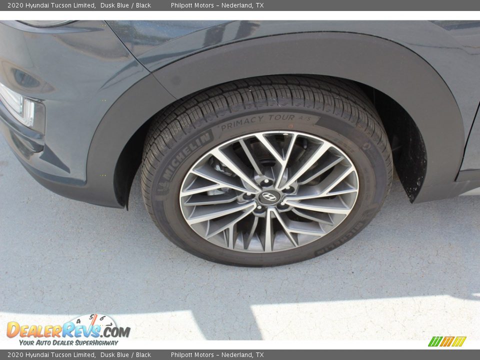 2020 Hyundai Tucson Limited Dusk Blue / Black Photo #5