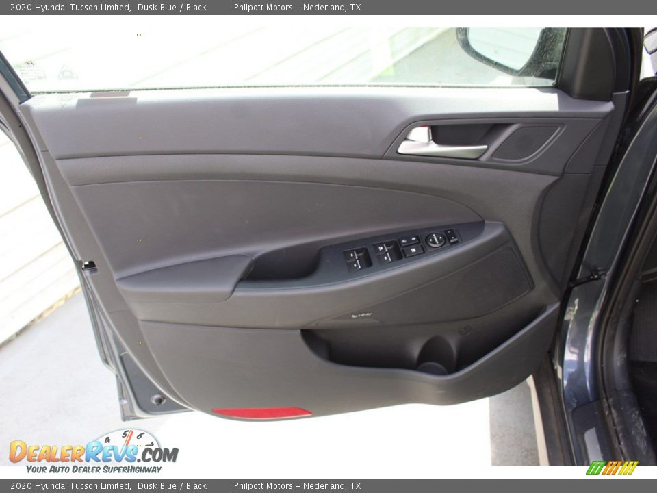 2020 Hyundai Tucson Limited Dusk Blue / Black Photo #9