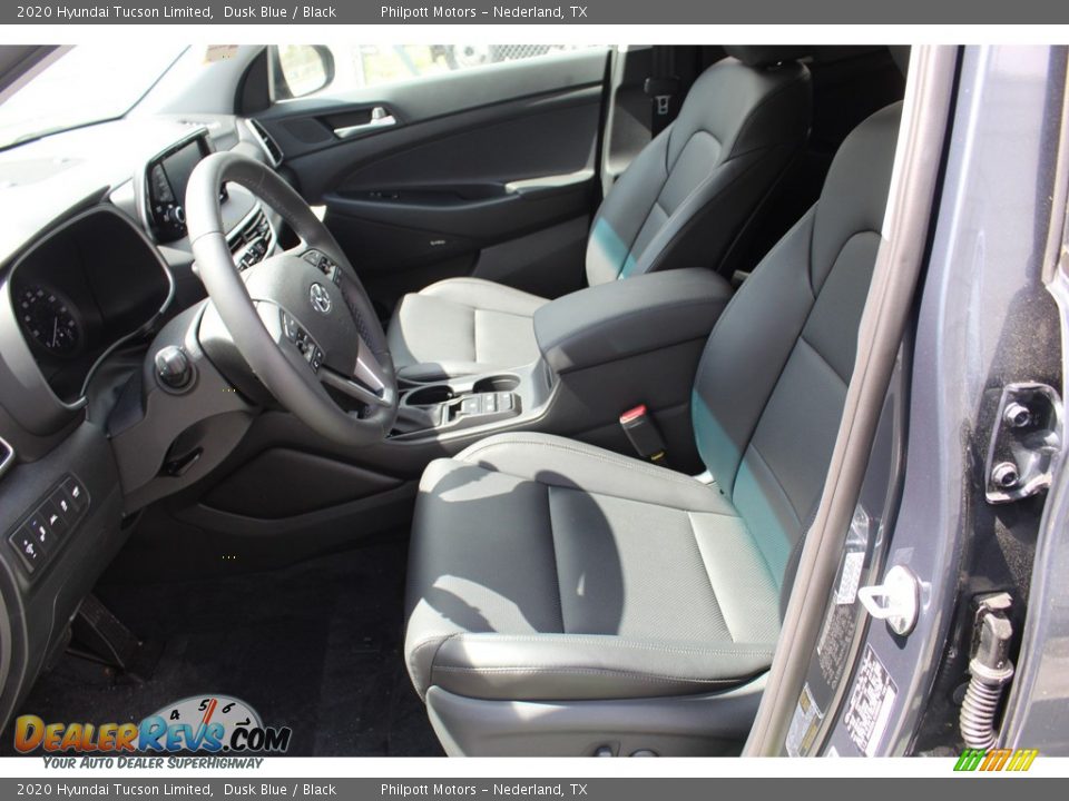 2020 Hyundai Tucson Limited Dusk Blue / Black Photo #10