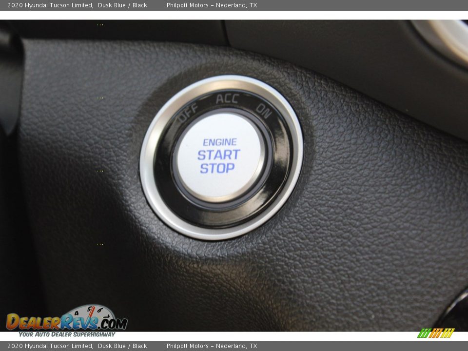 2020 Hyundai Tucson Limited Dusk Blue / Black Photo #17