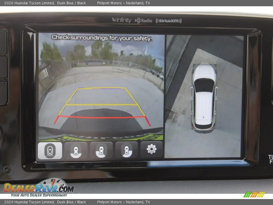 2020 Hyundai Tucson Limited Dusk Blue / Black Photo #18