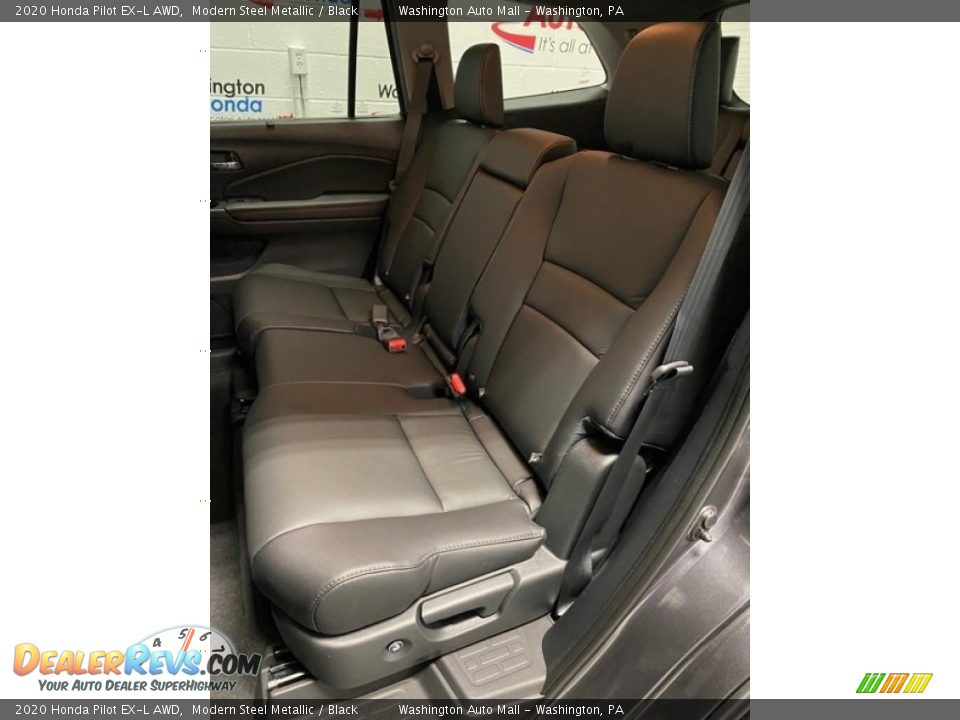 2020 Honda Pilot EX-L AWD Modern Steel Metallic / Black Photo #18