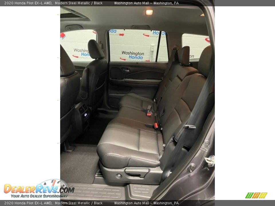 2020 Honda Pilot EX-L AWD Modern Steel Metallic / Black Photo #19
