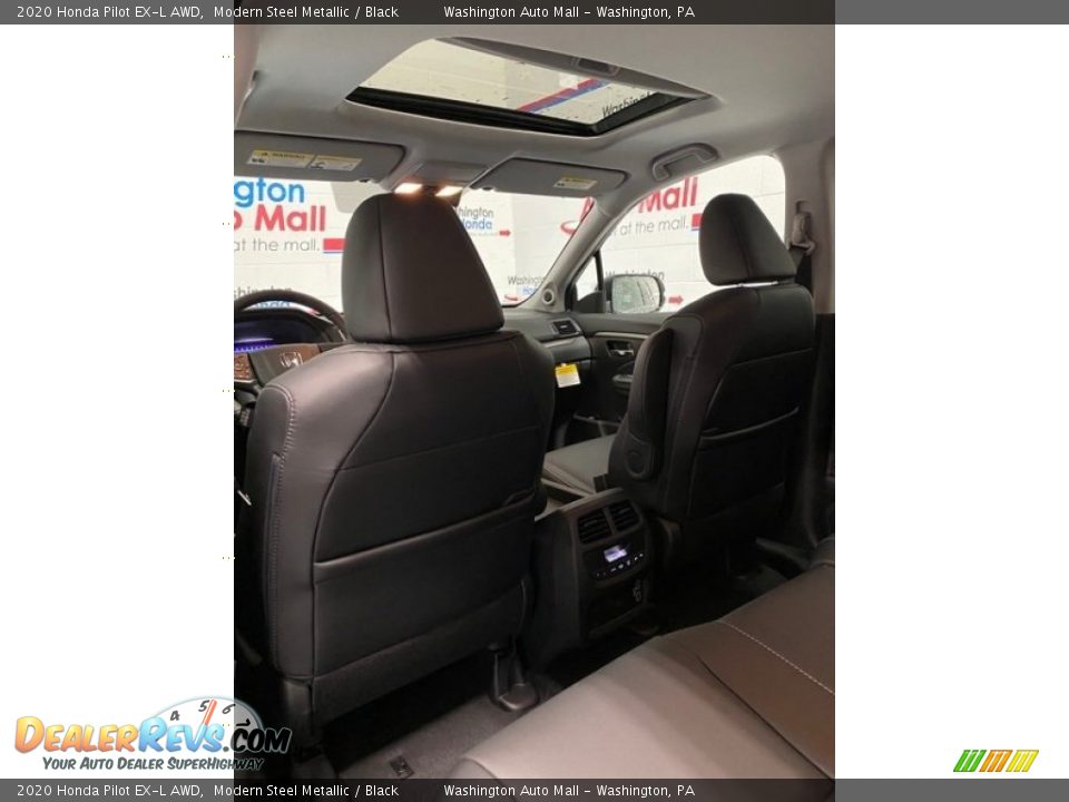 2020 Honda Pilot EX-L AWD Modern Steel Metallic / Black Photo #20