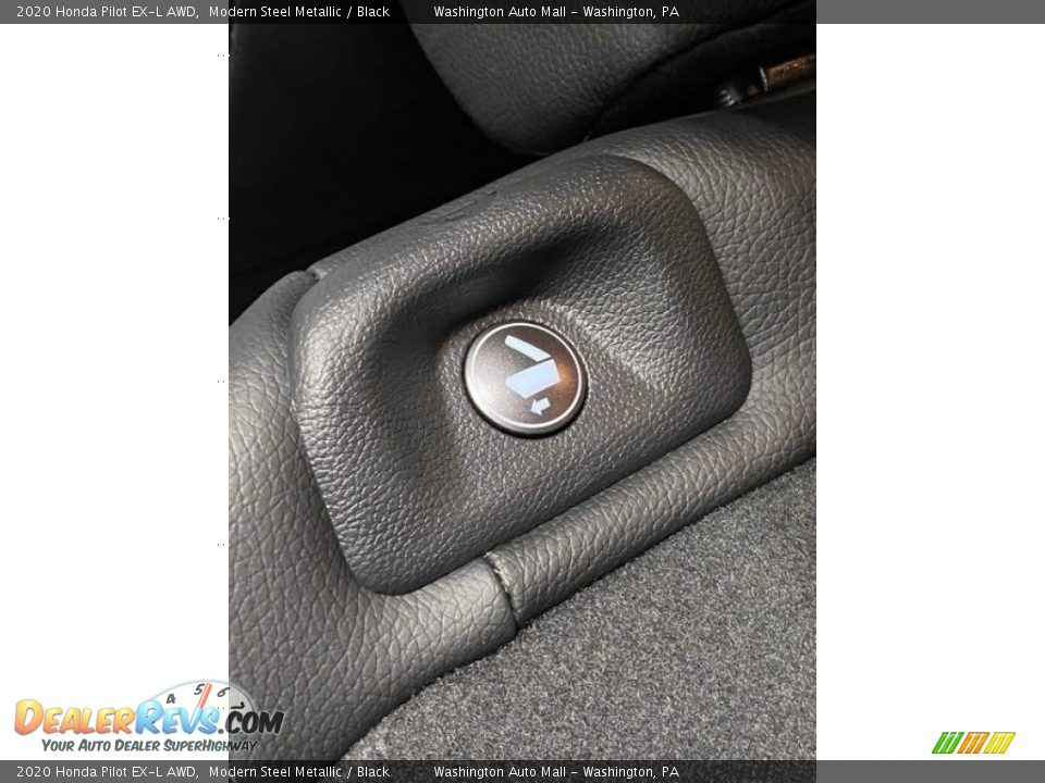 2020 Honda Pilot EX-L AWD Modern Steel Metallic / Black Photo #21