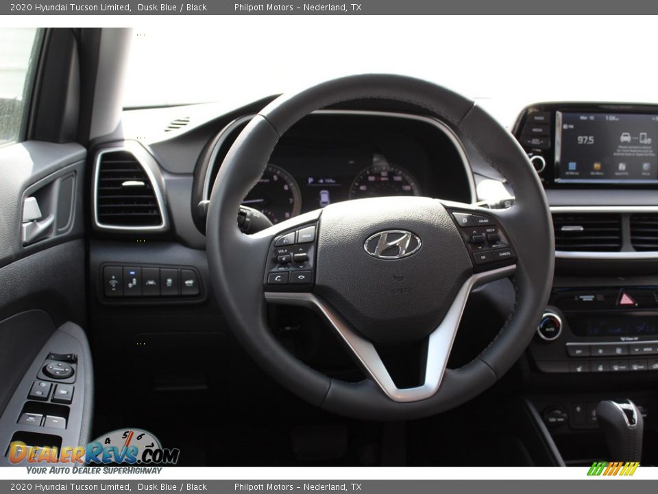 2020 Hyundai Tucson Limited Dusk Blue / Black Photo #22