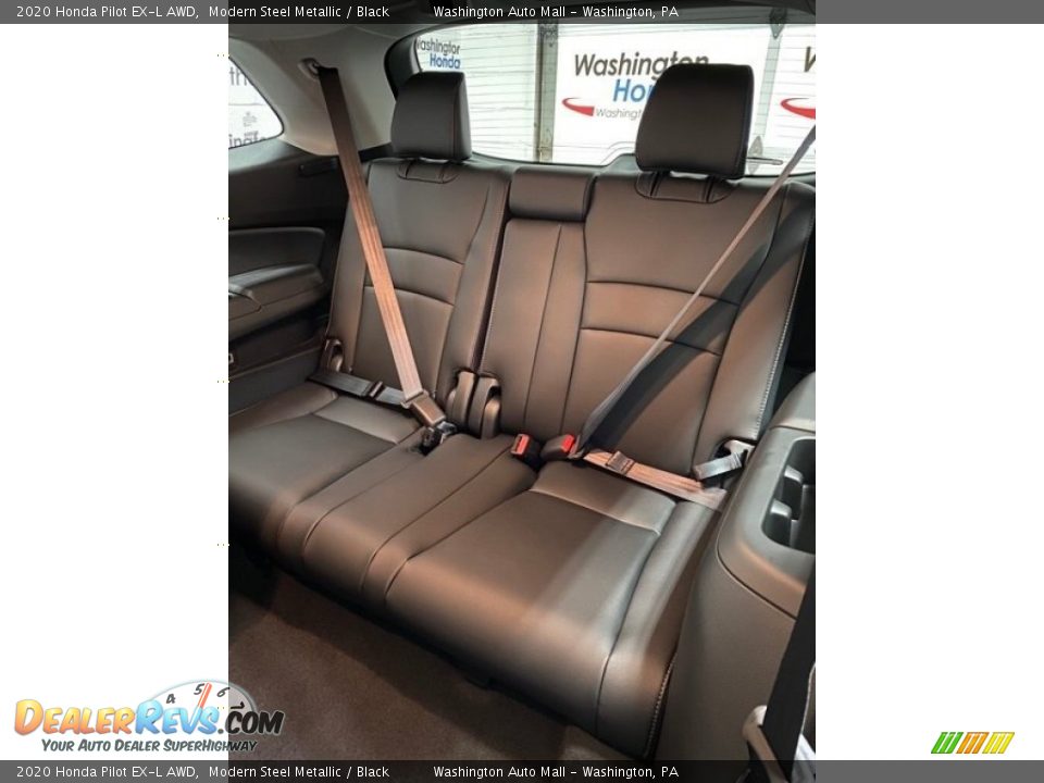 2020 Honda Pilot EX-L AWD Modern Steel Metallic / Black Photo #22