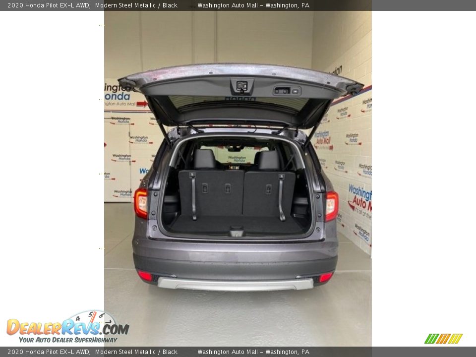 2020 Honda Pilot EX-L AWD Modern Steel Metallic / Black Photo #23