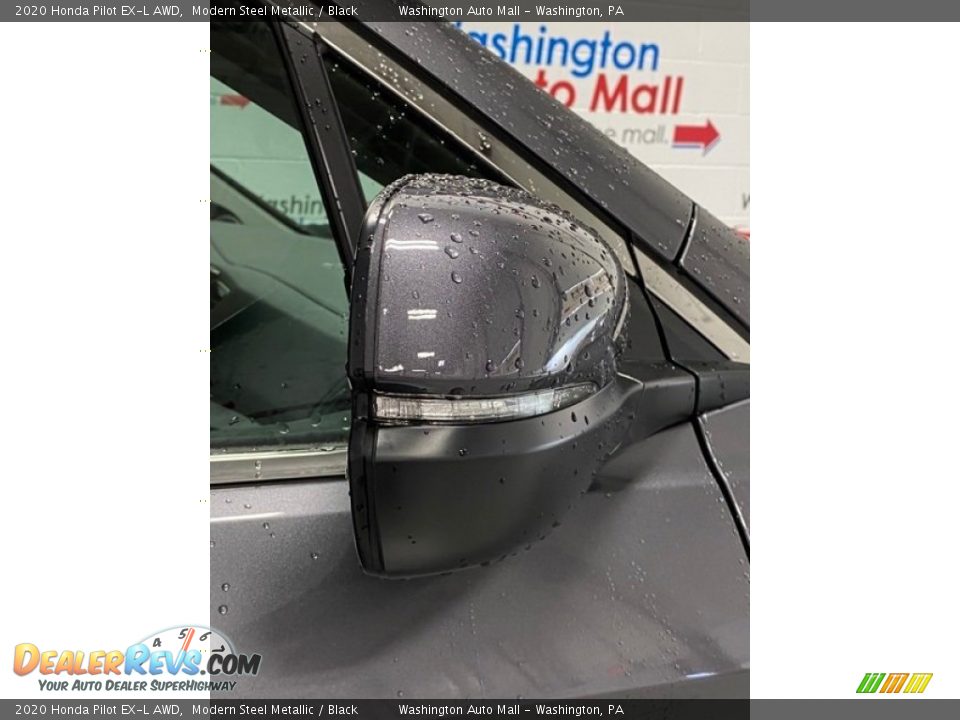 2020 Honda Pilot EX-L AWD Modern Steel Metallic / Black Photo #27