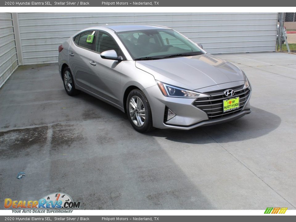2020 Hyundai Elantra SEL Stellar Silver / Black Photo #2