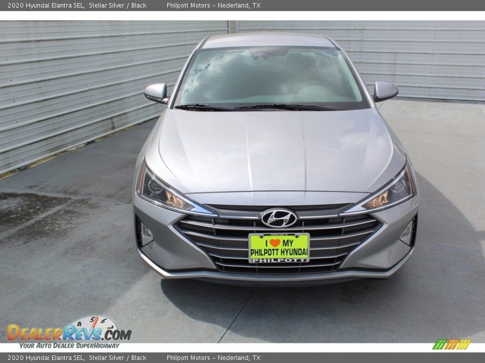 2020 Hyundai Elantra SEL Stellar Silver / Black Photo #3