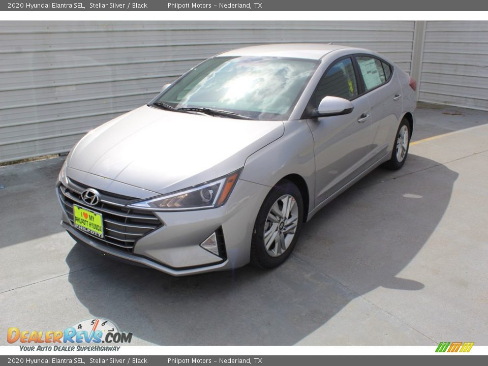 2020 Hyundai Elantra SEL Stellar Silver / Black Photo #4