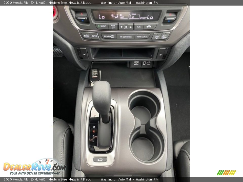 2020 Honda Pilot EX-L AWD Modern Steel Metallic / Black Photo #32