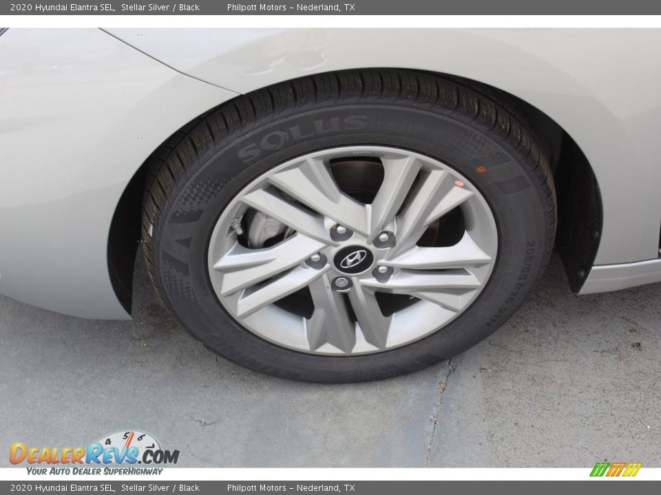 2020 Hyundai Elantra SEL Stellar Silver / Black Photo #5