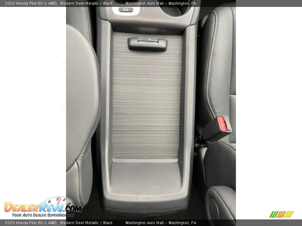 2020 Honda Pilot EX-L AWD Modern Steel Metallic / Black Photo #33