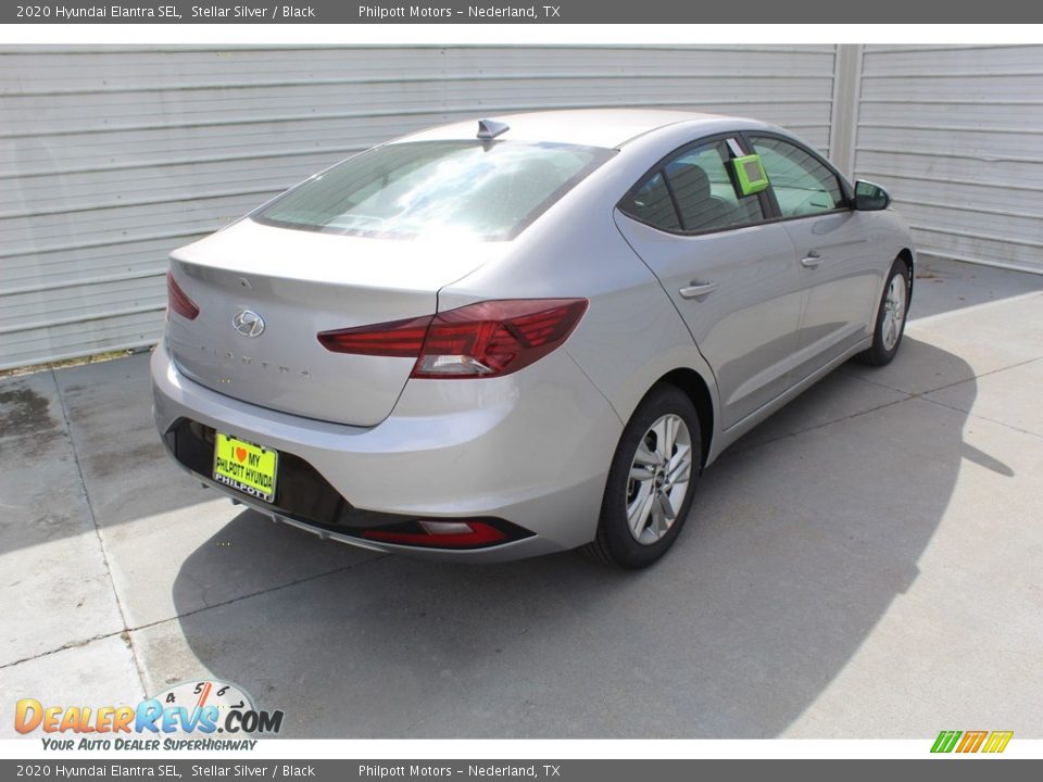 2020 Hyundai Elantra SEL Stellar Silver / Black Photo #8