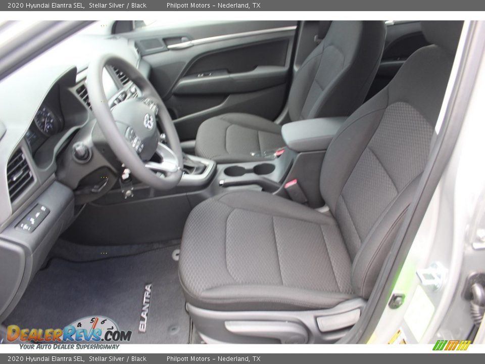 2020 Hyundai Elantra SEL Stellar Silver / Black Photo #10